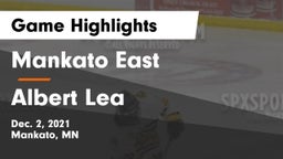 Mankato East  vs Albert Lea  Game Highlights - Dec. 2, 2021