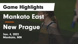 Mankato East  vs New Prague  Game Highlights - Jan. 4, 2022