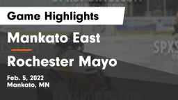Mankato East  vs Rochester Mayo  Game Highlights - Feb. 5, 2022