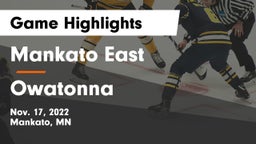 Mankato East  vs Owatonna  Game Highlights - Nov. 17, 2022