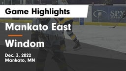 Mankato East  vs Windom  Game Highlights - Dec. 3, 2022