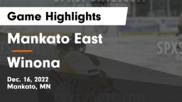 Mankato East  vs Winona  Game Highlights - Dec. 16, 2022