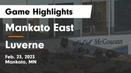 Mankato East  vs Luverne  Game Highlights - Feb. 23, 2023
