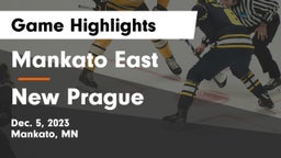 Mankato East  vs New Prague  Game Highlights - Dec. 5, 2023