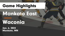 Mankato East  vs Waconia  Game Highlights - Jan. 6, 2024