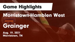 Morristown-Hamblen West  vs Grainger  Game Highlights - Aug. 19, 2021