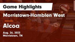 Morristown-Hamblen West  vs Alcoa Game Highlights - Aug. 26, 2023