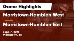 Morristown-Hamblen West  vs Morristown-Hamblen East  Game Highlights - Sept. 7, 2023