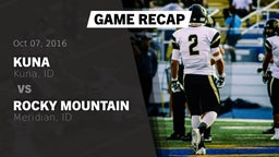 Recap: Kuna  vs. Rocky Mountain  2016