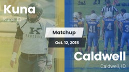 Matchup: Kuna  vs. Caldwell  2018