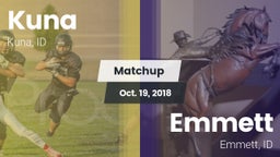 Matchup: Kuna  vs. Emmett  2018