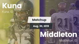 Matchup: Kuna  vs. Middleton  2019