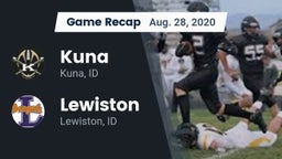 Recap: Kuna  vs. Lewiston  2020