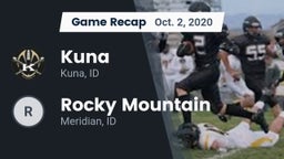 Recap: Kuna  vs. Rocky Mountain  2020