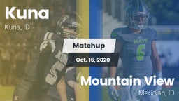 Matchup: Kuna  vs. Mountain View  2020