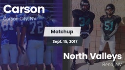 Matchup: Carson  vs. North Valleys  2017