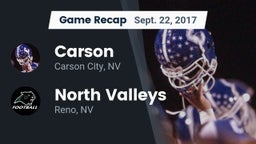 Recap: Carson  vs. North Valleys  2017