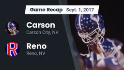 Recap: Carson  vs. Reno  2017