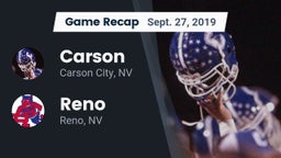 Recap: Carson  vs. Reno  2019