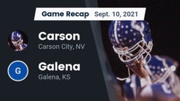 Recap: Carson  vs. Galena  2021