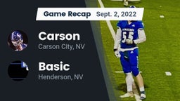 Recap: Carson  vs. Basic  2022