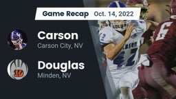Recap: Carson  vs. Douglas  2022