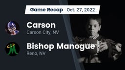 Recap: Carson  vs. Bishop Manogue  2022