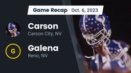 Recap: Carson  vs. Galena  2023