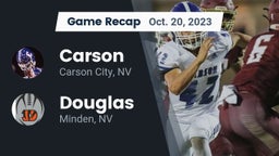 Recap: Carson  vs. Douglas  2023