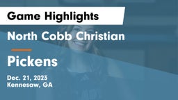 North Cobb Christian  vs Pickens  Game Highlights - Dec. 21, 2023