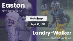 Matchup: Easton  vs.  Landry-Walker  2017