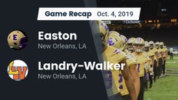 Recap: Easton  vs.  Landry-Walker  2019