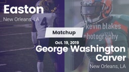 Matchup: Easton  vs. George Washington Carver  2019