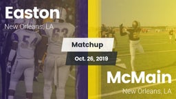 Matchup: Easton  vs. McMain  2019