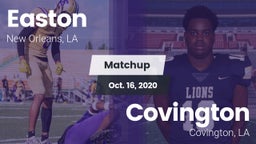 Matchup: Easton  vs. Covington  2020