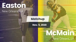 Matchup: Easton  vs. McMain  2020
