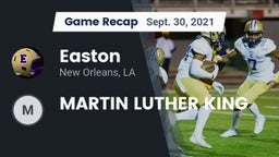 Recap: Easton  vs. MARTIN LUTHER KING 2021