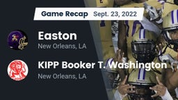 Recap: Easton  vs. KIPP Booker T. Washington  2022