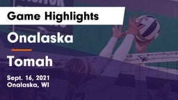 Onalaska  vs Tomah  Game Highlights - Sept. 16, 2021