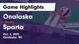 Onalaska  vs Sparta  Game Highlights - Oct. 6, 2022