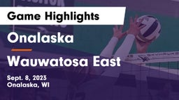 Onalaska  vs Wauwatosa East  Game Highlights - Sept. 8, 2023