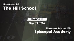 Matchup: The Hill School vs. Episcopal Academy   2016