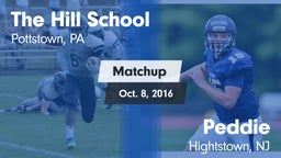 Matchup: The Hill School vs. Peddie  2016