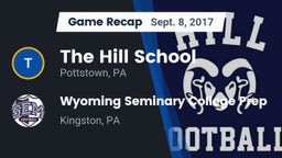 Recap: The Hill School vs. Wyoming Seminary College Prep  2017