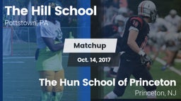 Matchup: The Hill School vs. The Hun School of Princeton 2017