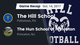 Recap: The Hill School vs. The Hun School of Princeton 2017
