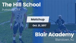 Matchup: The Hill School vs. Blair Academy 2017