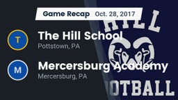 Recap: The Hill School vs. Mercersburg Academy 2017
