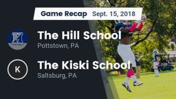 Recap: The Hill School vs. The Kiski School 2018