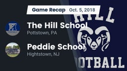 Recap: The Hill School vs. Peddie School 2018